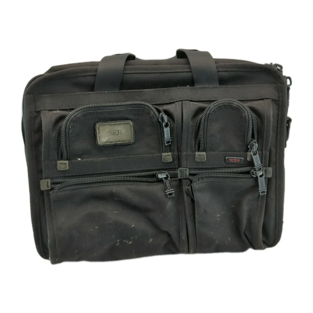 Tumi Alpha 2 15 inch Laptop Briefcase - Black